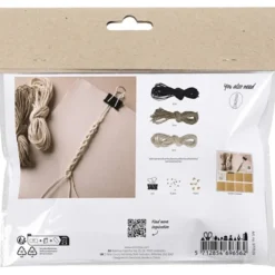 Schmuck Bastelset - Makramee Armbänder, 3 Stk.