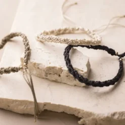 Schmuck Bastelset - Makramee Armbänder, 3 Stk.
