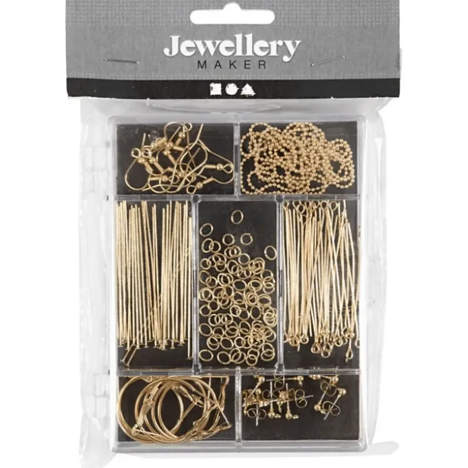 Schmuck selbermachen - Basisset Goldfarben