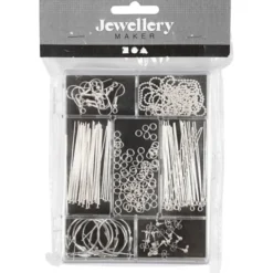 Schmuck selbermachen - Basisset Silberfarben