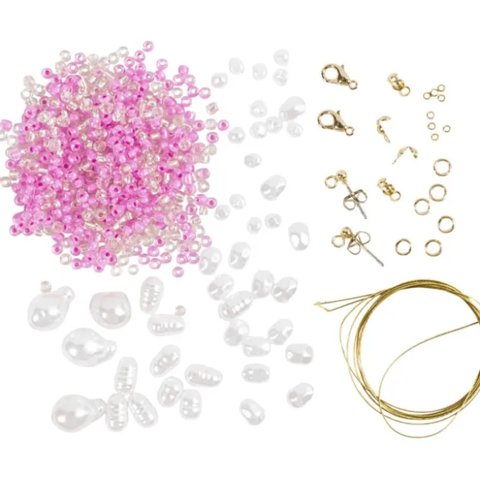 Schmuckset Mini - Schmuck aus versch. Perlen