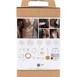 Schmuckset - Weiße Perlen
