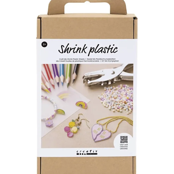 Schrumpffolie - Kreativset Schmuck
