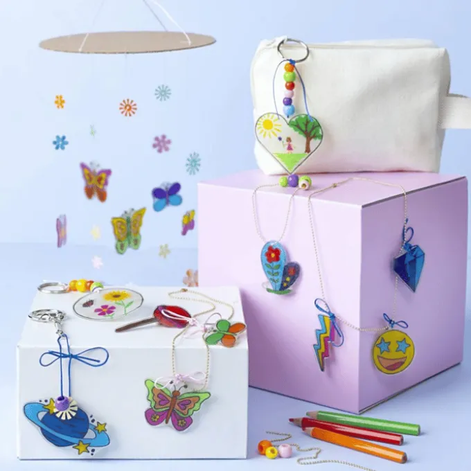 Schrumpffolie – Stelle Schmuck & Accessoires her