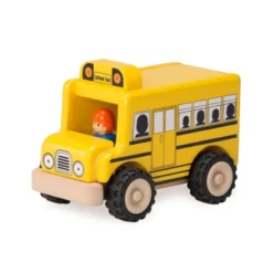 Schulbus mit Gummireifen