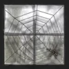 Schwarzes Spinnennetz Ø150 cm