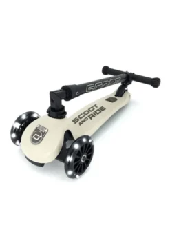 Scooter - Highwaykick 3 mit LED, Ash