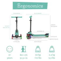 Scotti GLOW 3 Rad Roller - Mint