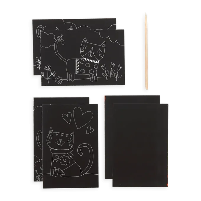 Scratch & Scribble Mini - Cutie Katzen