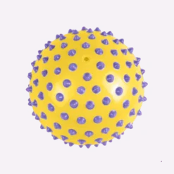 Sensorikball (ohne Luft), Gelb/Lila - 18 cm