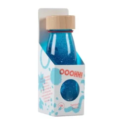 Sensorikflasche - Glitzer, blau