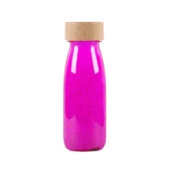 Sensorikflasche - Glitzer, glow-pink