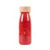 Sensorikflasche - Glitzer, rot