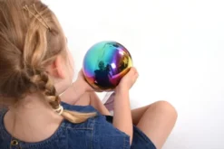 Sensorikkugeln aus Stahl - Regenbogen, 4 Stk.