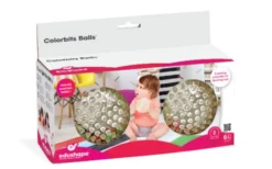 Sensorische Bälle mit buntem Innenleben