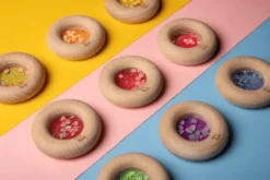 Sensorischer Donut, 7 cm - Kiwis