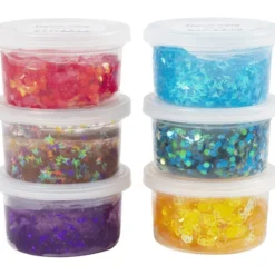 Sequin Clay 6 x 60 gr. – Basisfarben