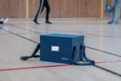 Signalblockierende Handybox mit Tragegriff