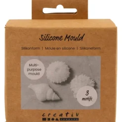 Silikonformen - Meeresweichtiere, 3 Stk.