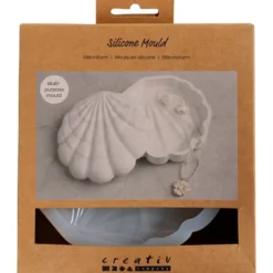Silikonform - Muschelschale, 1 Stk.