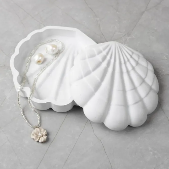 Silikonform - Muschelschale, 1 Stk.