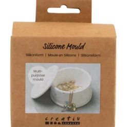 Silikon-Gussform - Schale m. Deckel (1 Stk.)