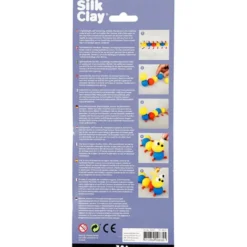 Silk Clay, 3 x 14 g - Blau/Rot/Gelb