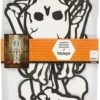 Skelett aus Karton - Glow in the Dark, 120 cm