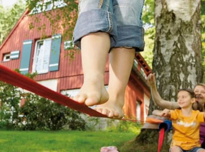 Slackline Balancierset - Anfänger / Familie