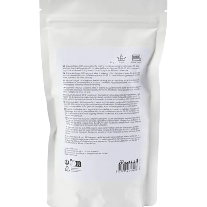 Sojawachs f. Containerkerzen - 250 g, creme