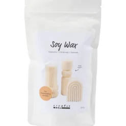 Sojawachs f. Kerzen - 250 g, creme
