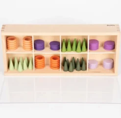 Sortierkasten 3er Set, m. Deckel