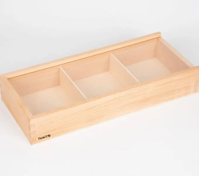 Sortierkasten 3er Set, m. Deckel