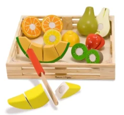 Spielessen - Frucht in der Holzkiste