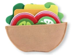 Spielessen - Sandwich aus Filz - 33 Teile