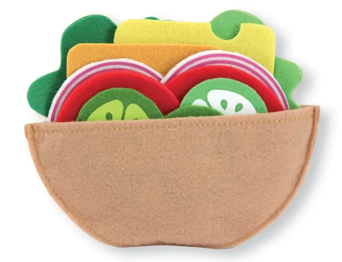 Spielessen - Sandwich aus Filz - 33 Teile