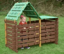 Spielhütte zum Selberbauen