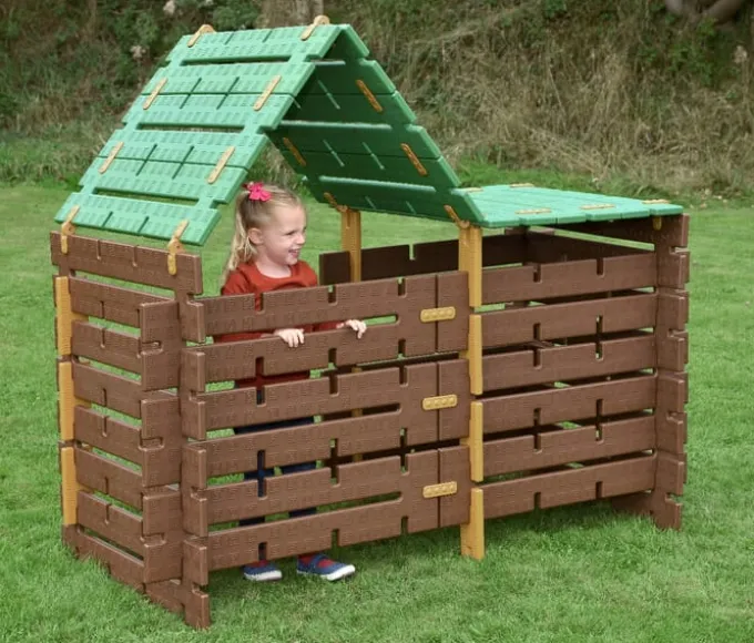 Spielhütte zum Selberbauen
