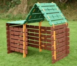 Spielhütte zum Selberbauen