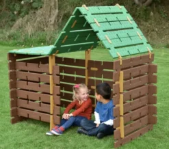 Spielhütte zum Selberbauen