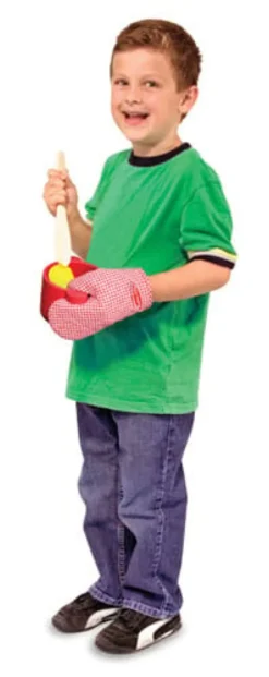 Spielküche Zubehör - Topfset aus Holz mit Zubehör