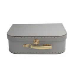 Spielkoffer, grau - 29 x 19 x 10 cm