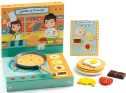Spielnahrung – Pfannkuchen-Set, Gaëlle und Titouan