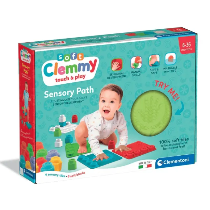 Spielset mit taktilen Matten für Babies