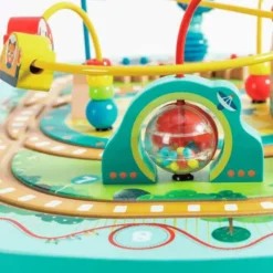 Spieltisch mit Motorikschleife - Eisenbahn