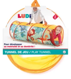 Spieltunnel Dschungel - L: 120 cm, Ø 45 cm
