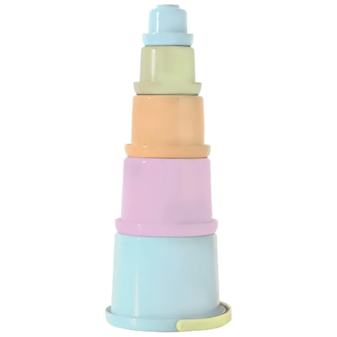 Stapelbecher – Pastell, 5 Stk.