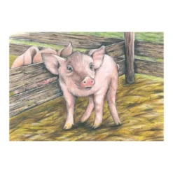 Stapelpuzzlespiel - Bauernhoftiere, 9 Würfel