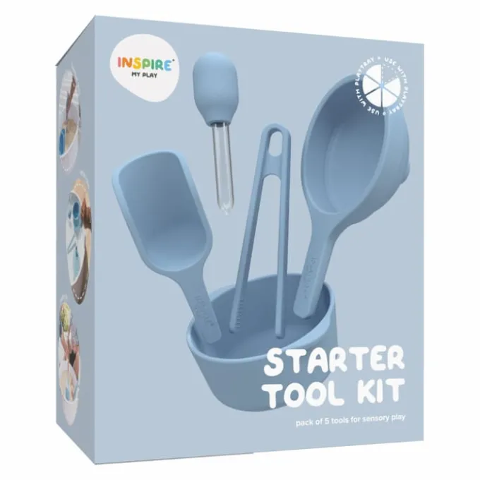 Startset für Sinnesspiele – Blau, 5 Teile