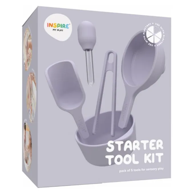Startset für Sinnesspiele – Flieder, 5 Teile